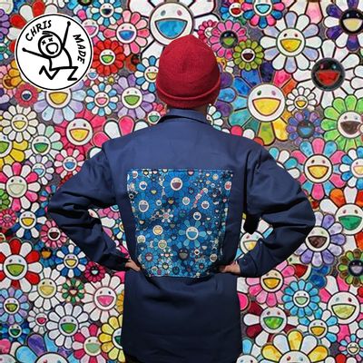 Bleu de travail Takashi Murakami La Pop Culture en fleurs