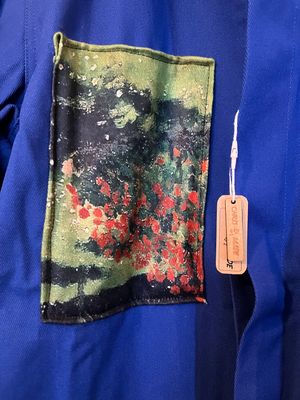 Veste Bleu de travail Monet La femme au jardin
