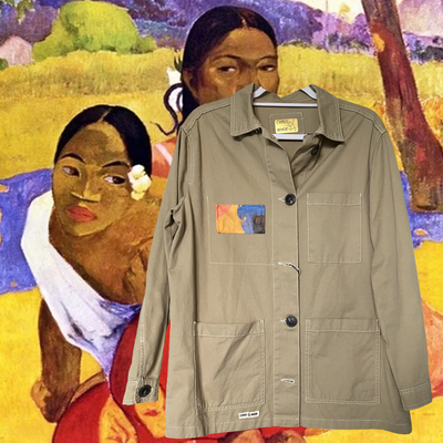 Veste Style workwear Paul Gauguin Nafea Faa Ipoipo