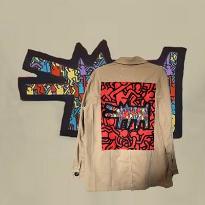 Veste Style workwear Keith Haring