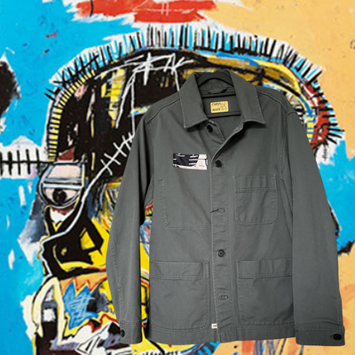 Veste Style workwear Jean Michel Basquiat