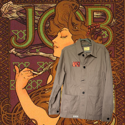 Veste Style workwear Affiche Job Alfons Mucha