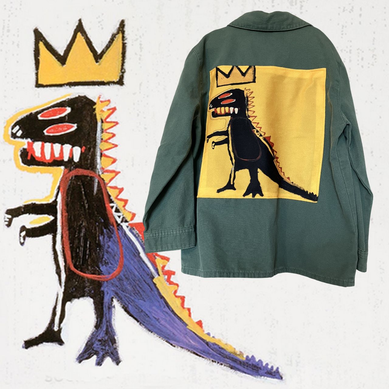 Veste enfant Basquiat: Affirmez sa force avec art
