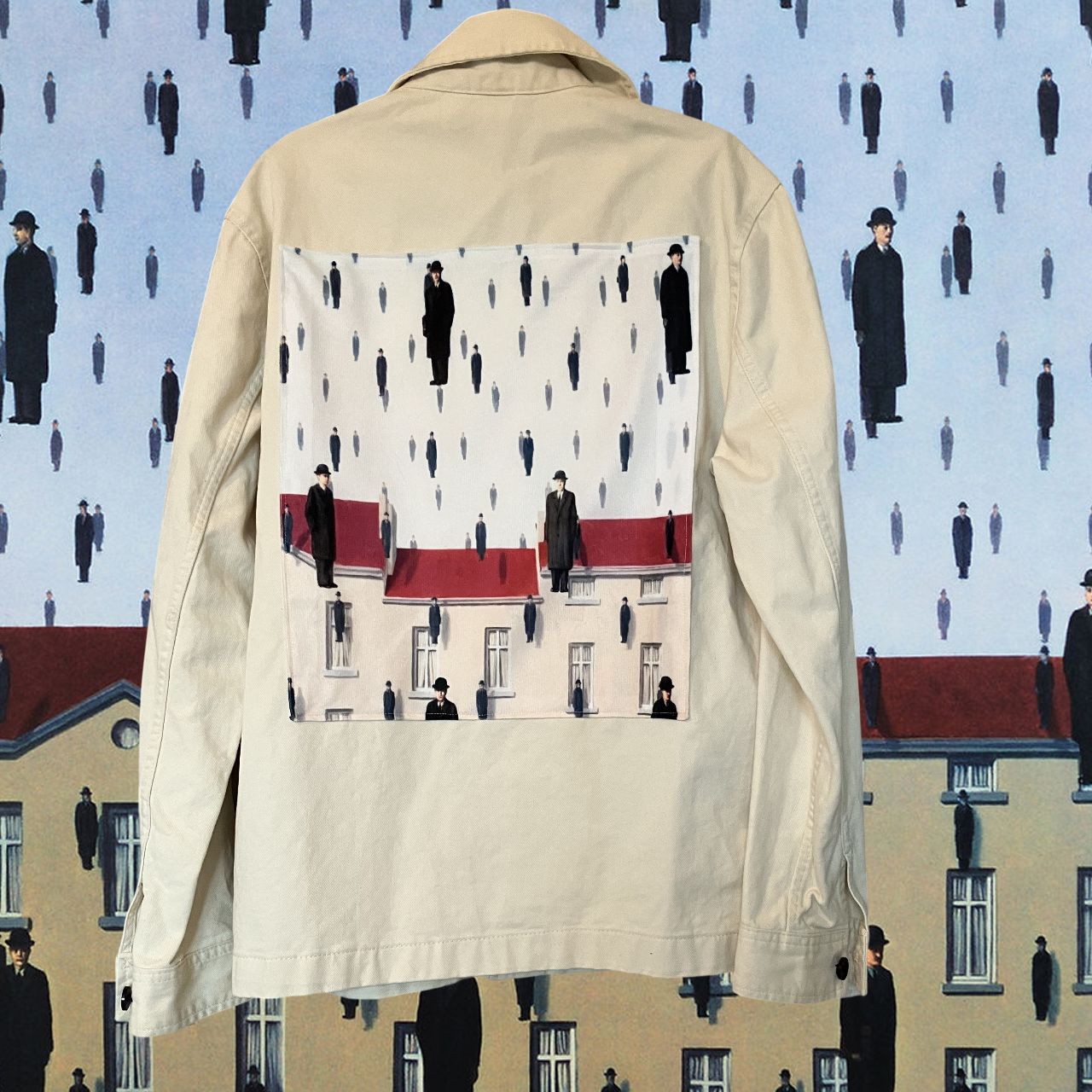 Veste René Magritte : mystère et surréalisme élégant