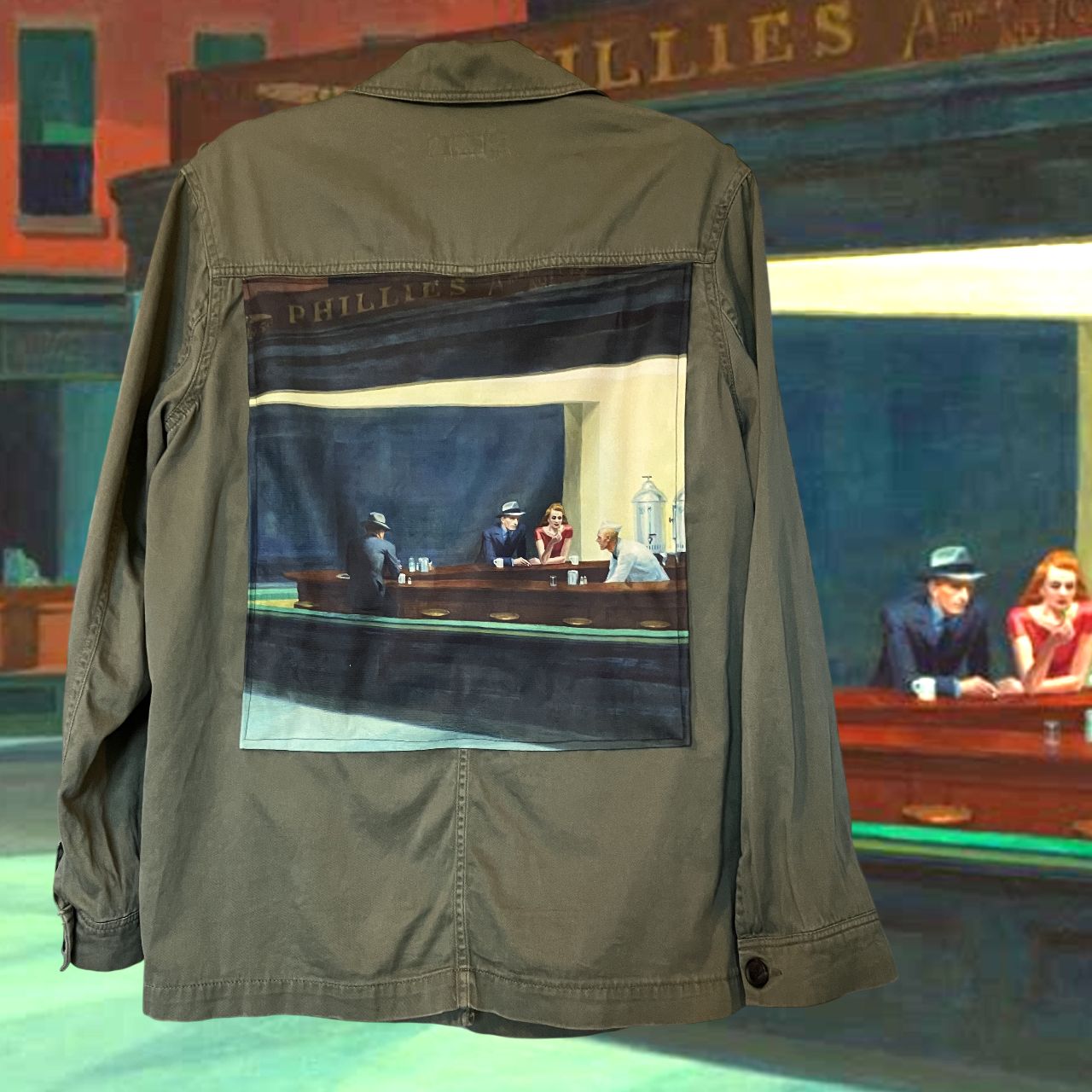 Veste Edward Hopper : solitude et sophistication