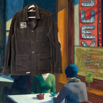 Veste velours Hopper : Chop Suey, l’élégance du silence