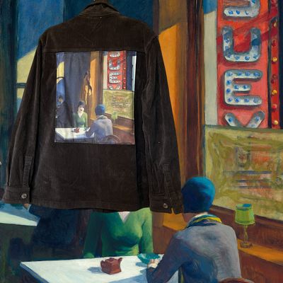 Veste velours Hopper : Chop Suey, l’élégance du silence