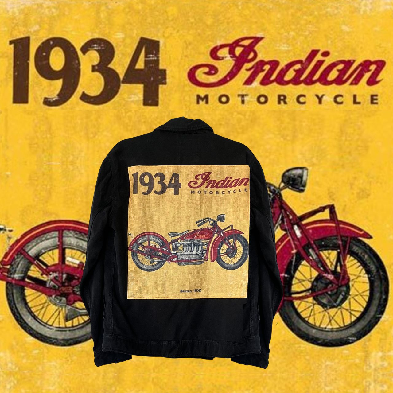 Veste Indian Motorcycle : le souffle des années 30
