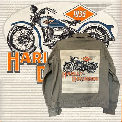 Blouson Harley-Davidson: l’esprit vintage sur mesure