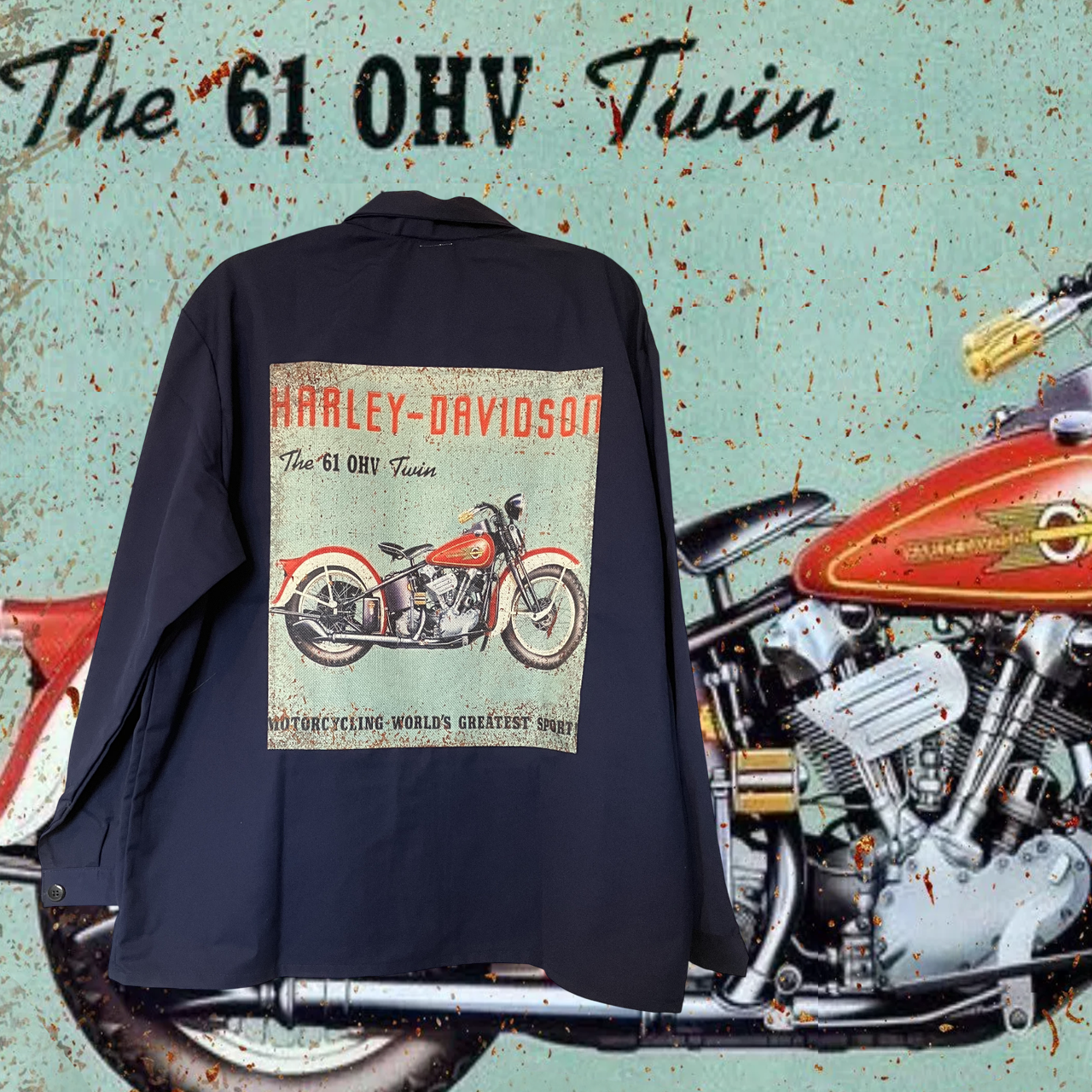 Bleu de travail Harley-Davidson : l’esprit vintage en mouvement