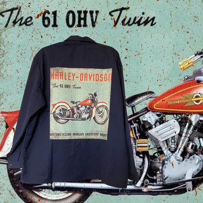 Bleu de travail Harley-Davidson : l’esprit vintage en mouvement