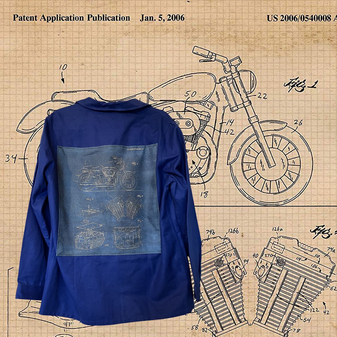 Bleu de travail Harley-Davidson : l’esprit rebelle sur mesure