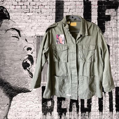 Veste kaki Banksy : Le streetart sur vos épaules