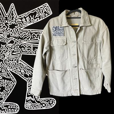Veste style workwear Haring : L’art urbain à porter