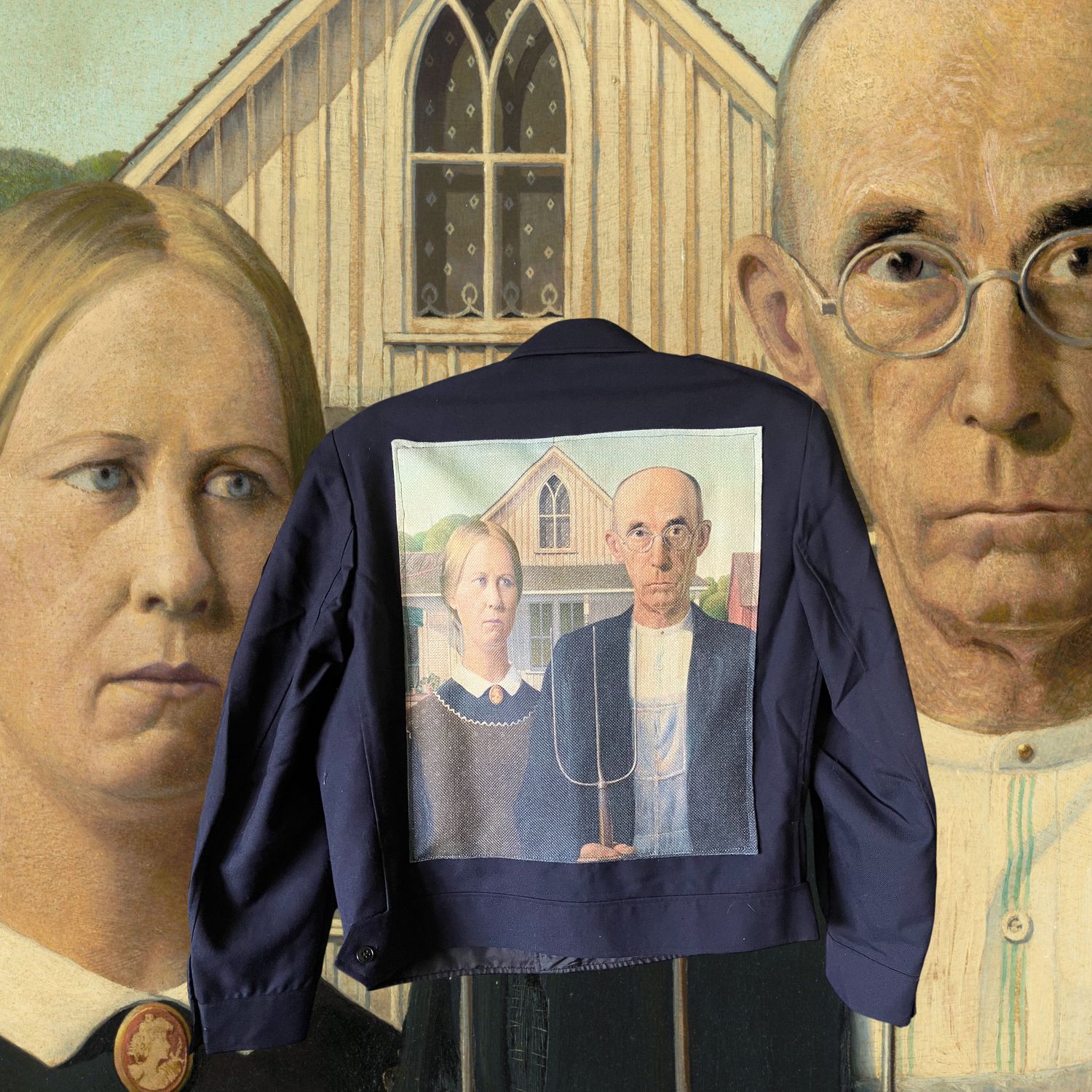 Blouson American Gothic: L'icône revisitée