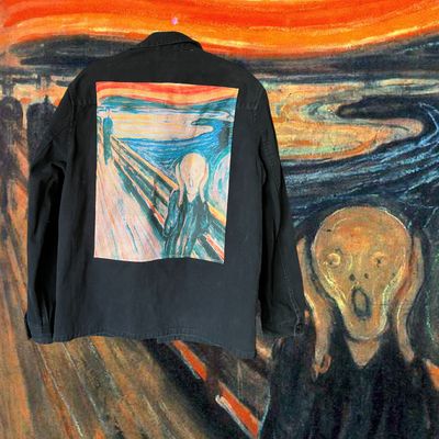 Veste Munch : l’écho des émotions