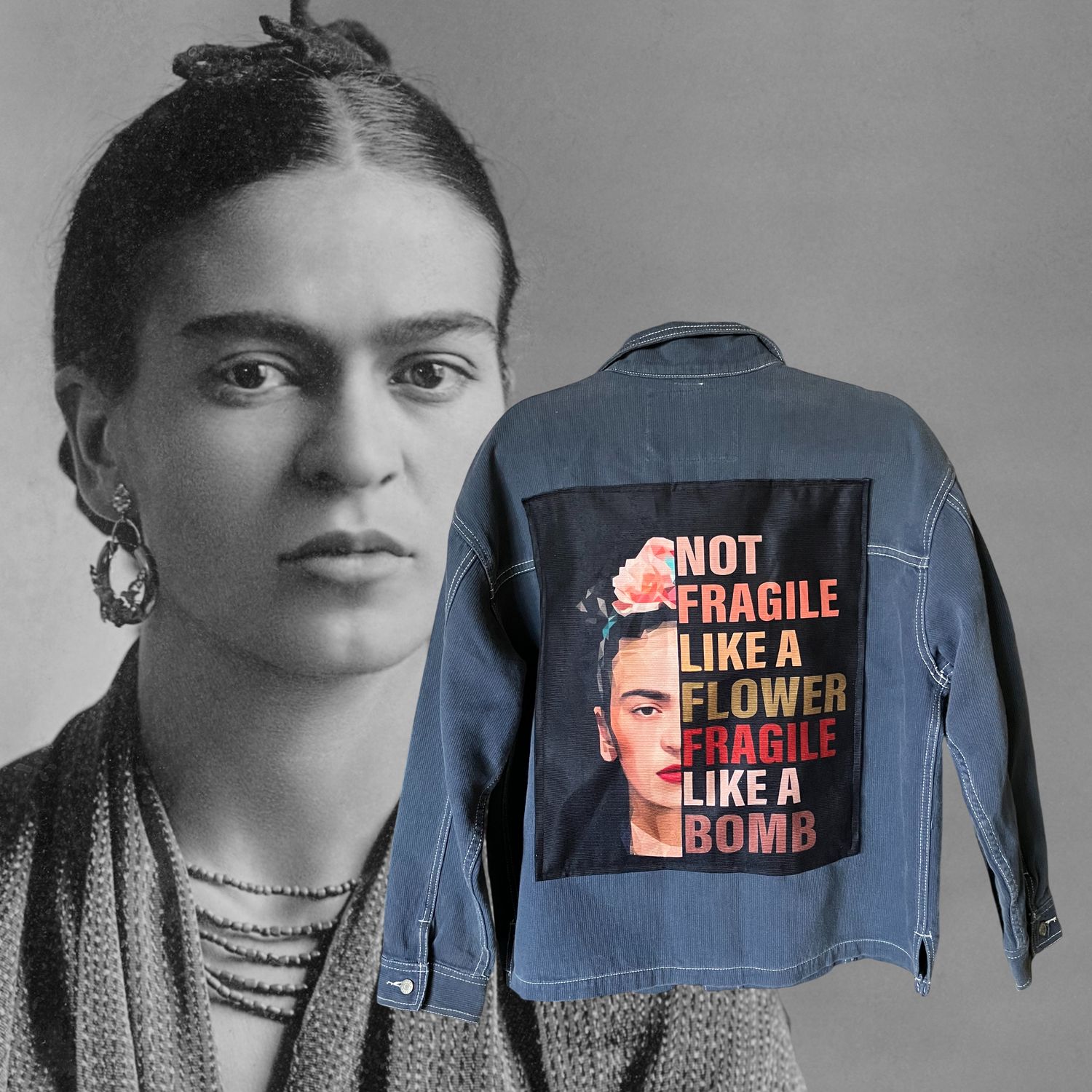 Veste Frida : délicate comme une bombe