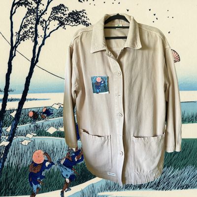 Veste Hokusai : le souffle du vent