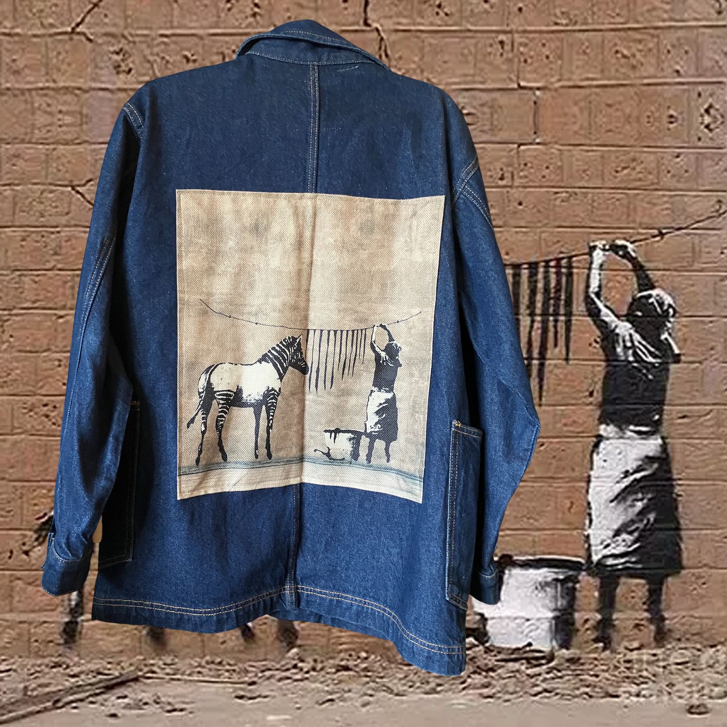 Veste Banksy: L'art de la rue sur vos épaules​