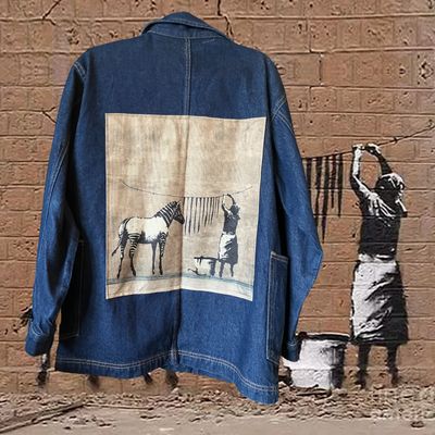 Veste Banksy: L'art de la rue sur vos épaules​