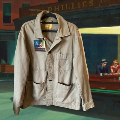 Veste Edward Hopper : solitude et sophistication