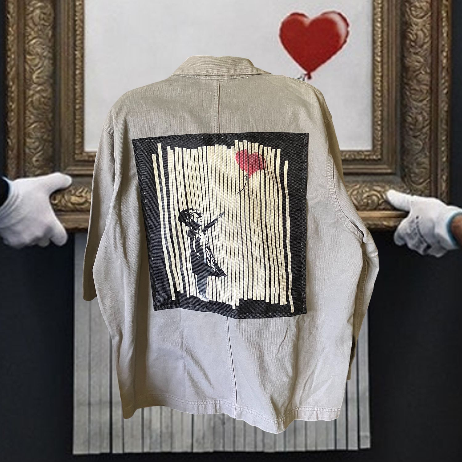 Veste Banksy : l’œuvre qui refuse d’être enfermée