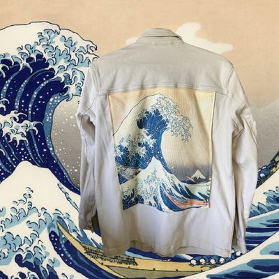 Veste Hokusai : L'art de la grande vague
