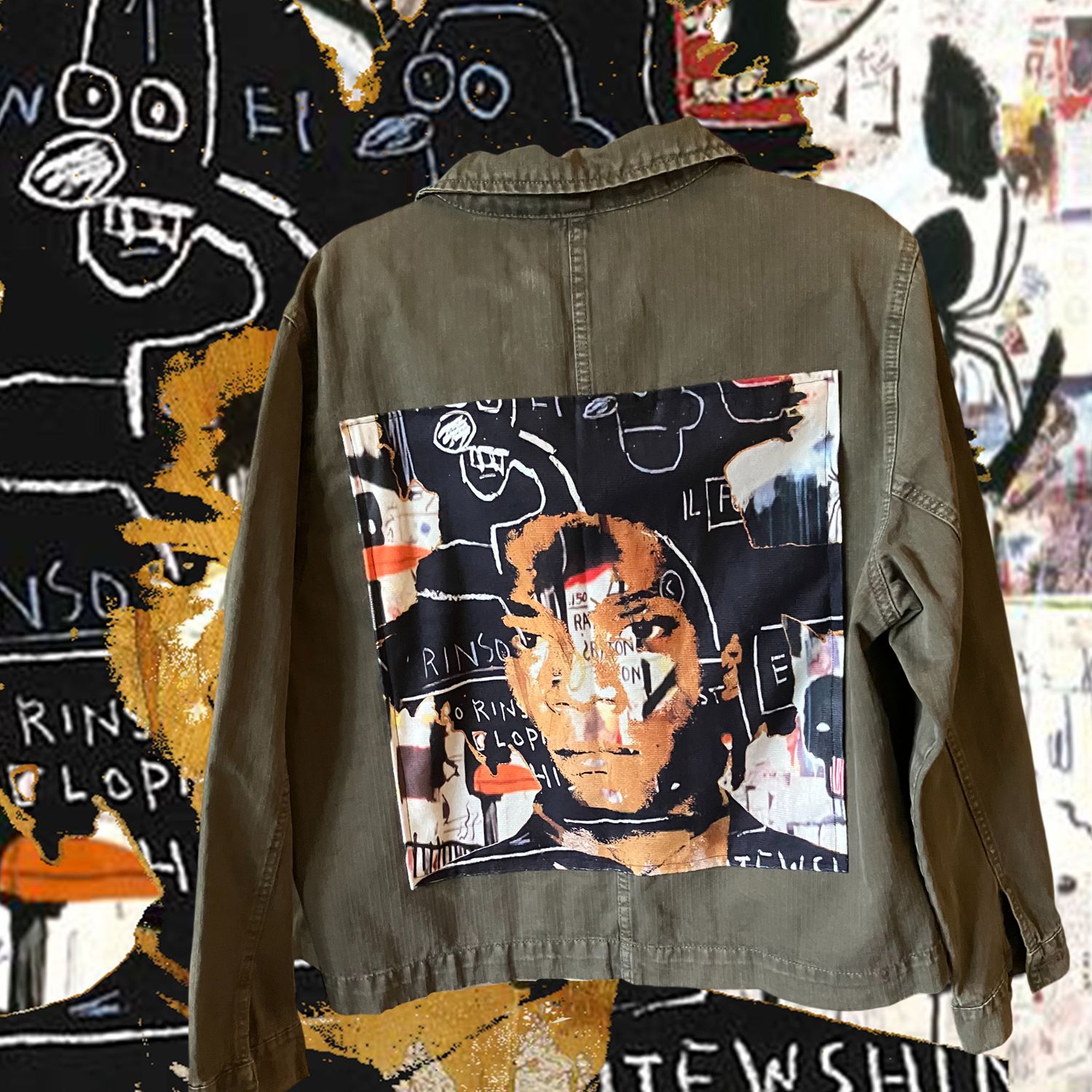 Veste Jean Michel Basquiat : La rage créative à l’état pur