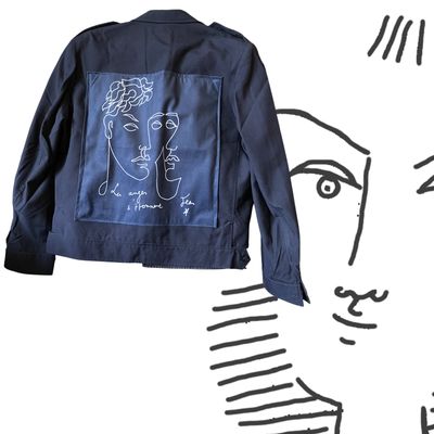 Blouson Jean Cocteau : Quand les anges s’étonnent…