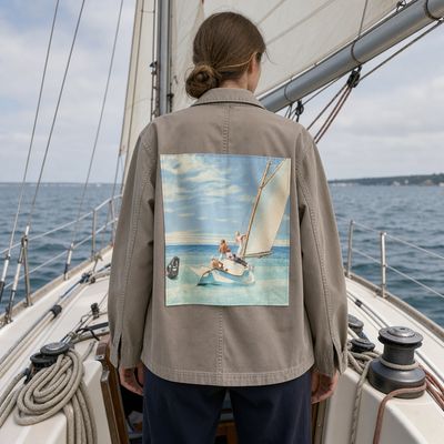 Veste Edward Hopper : Houle de fond (Ground Swell)