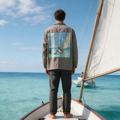 Veste Edward Hopper : Houle de fond (Ground Swell)