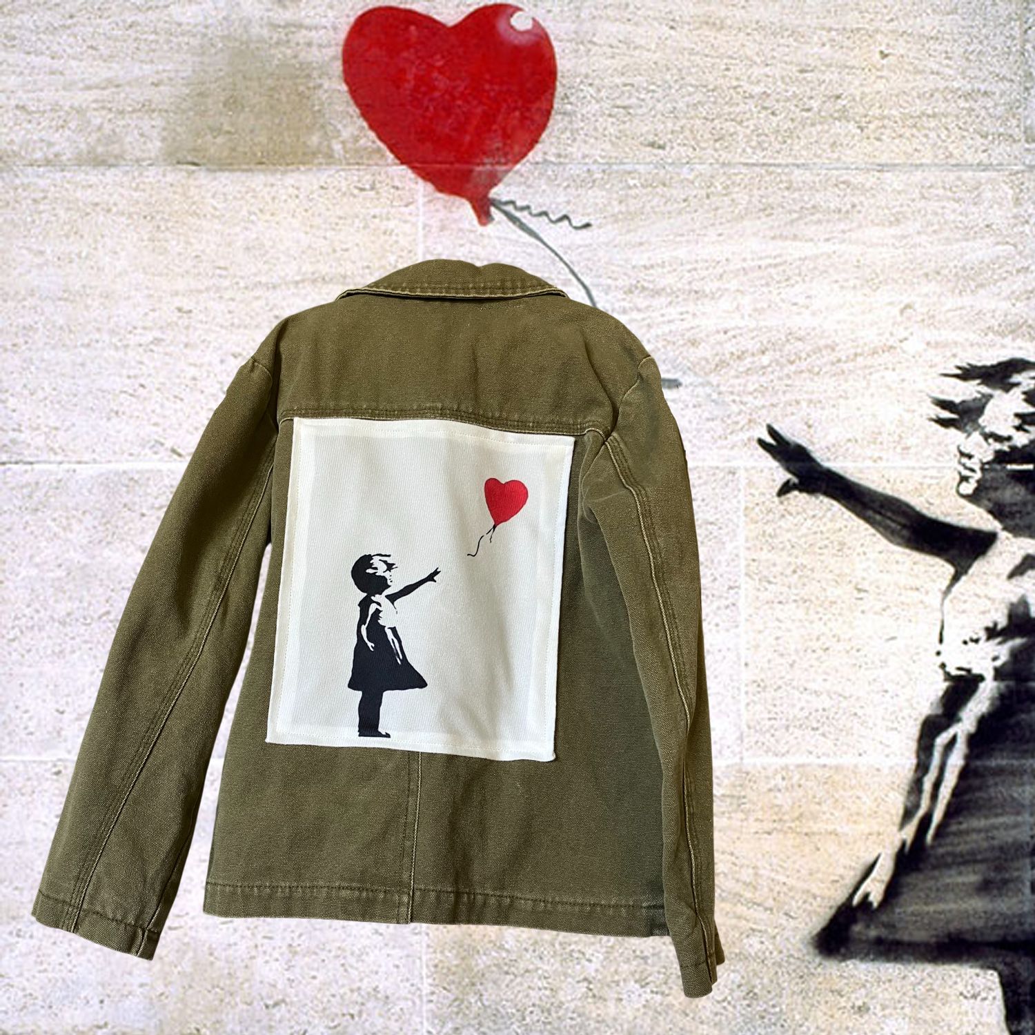 Veste enfant Banksy : poésie urbaine