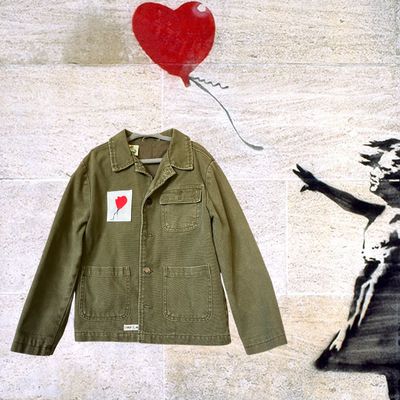 Veste enfant Banksy : poésie urbaine