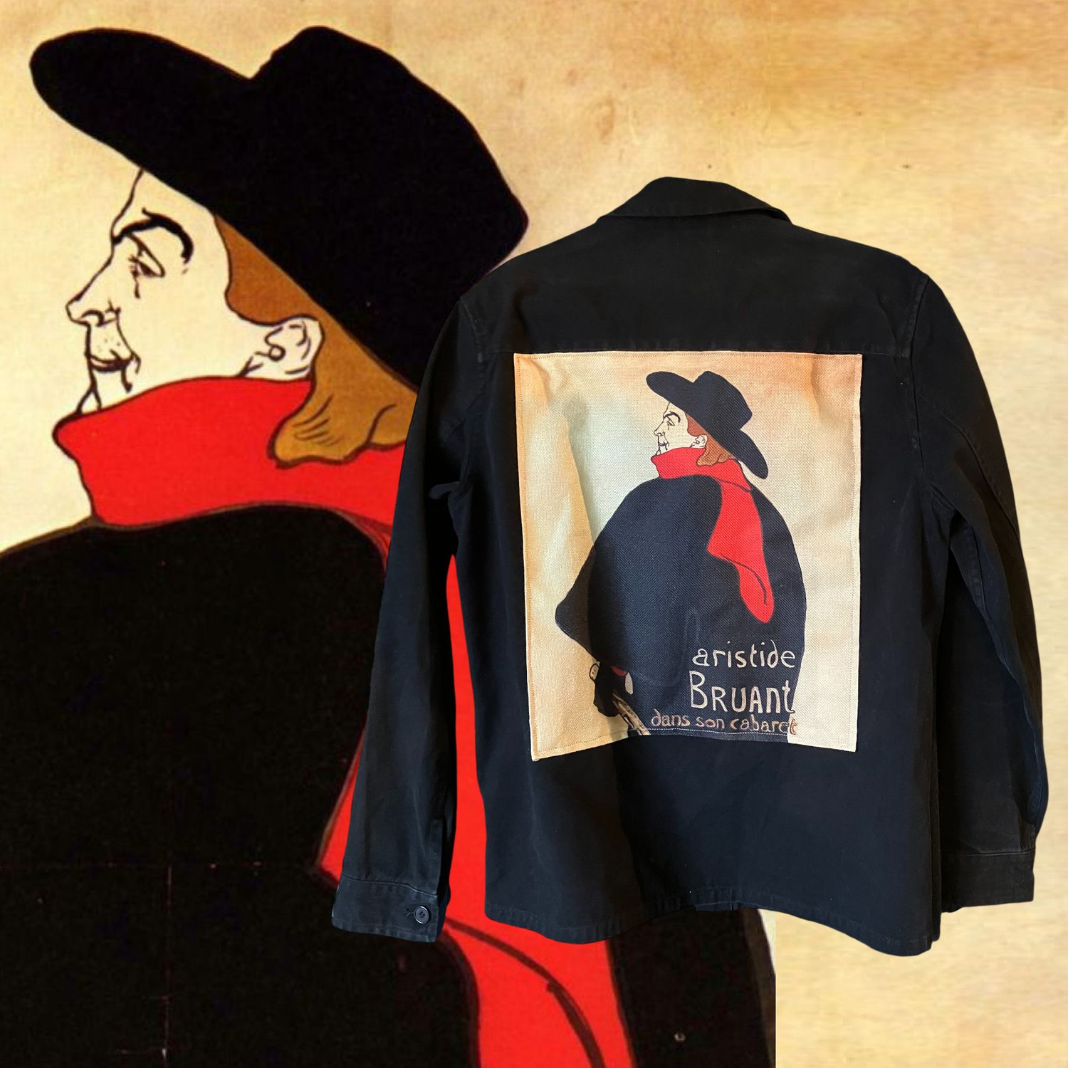Veste Aristide Bruant : L’élégance bohème de Montmartre