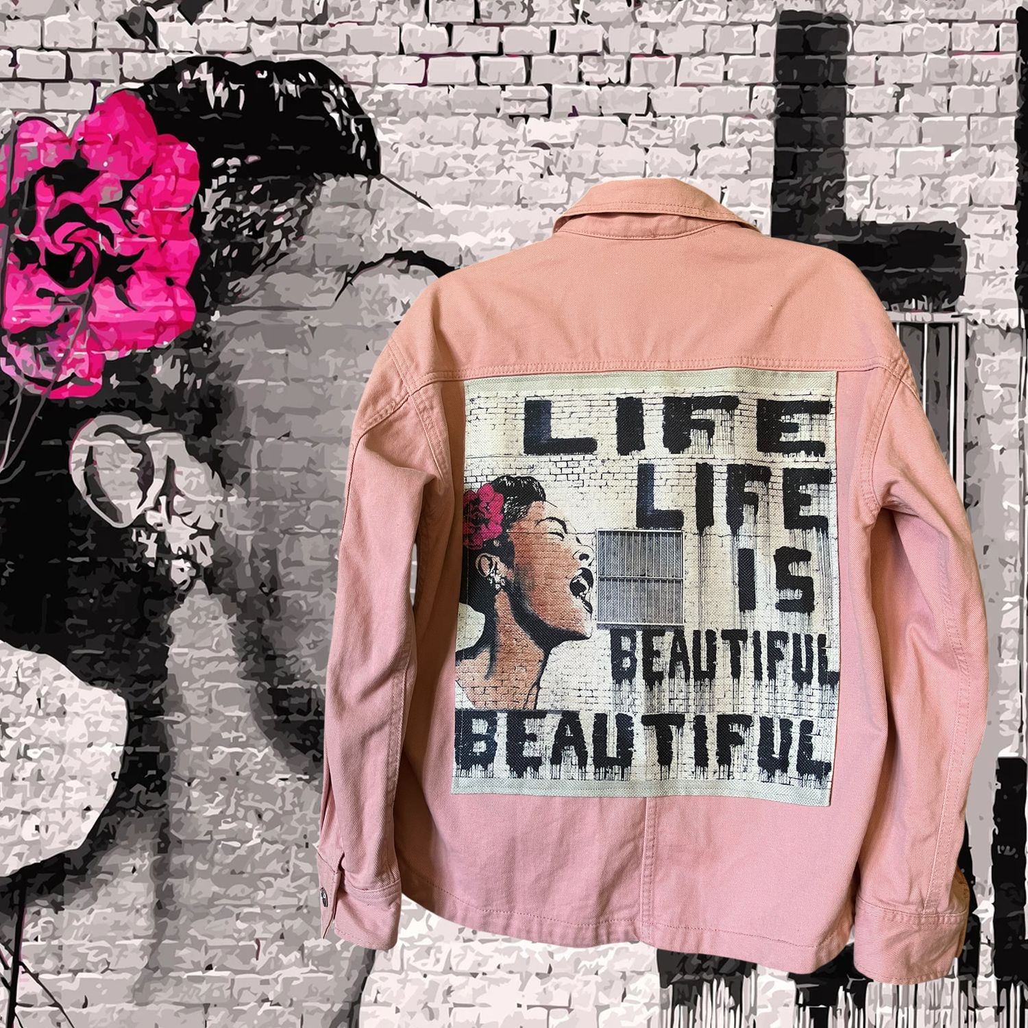 Veste Banksy : Le streetart sur vos épaules