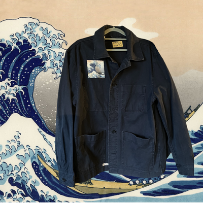 Veste Hokusai : L'art de la grande vague
