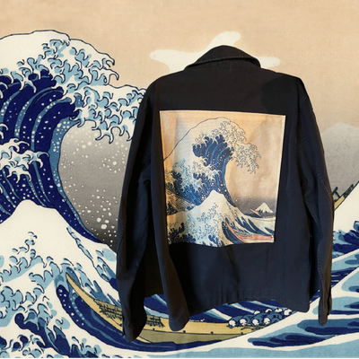 Veste Hokusai : L'art de la grande vague