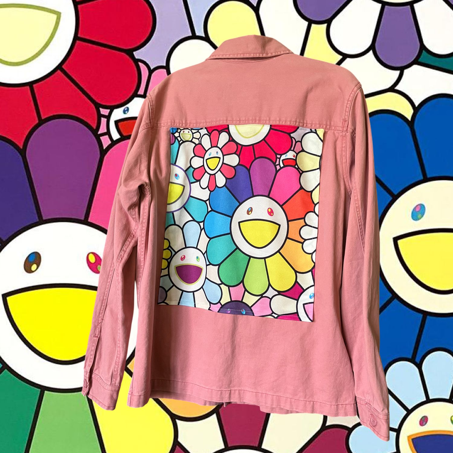 Veste Takashi Murakami : La pop culture en fleurs