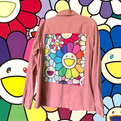 Veste Takashi Murakami : La pop culture en fleurs
