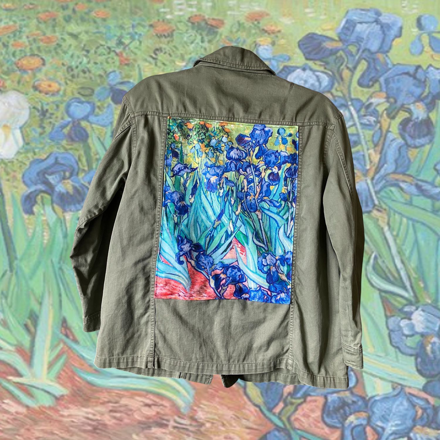Veste kaki Vincent van Gogh : Une œuvre d'art à porter