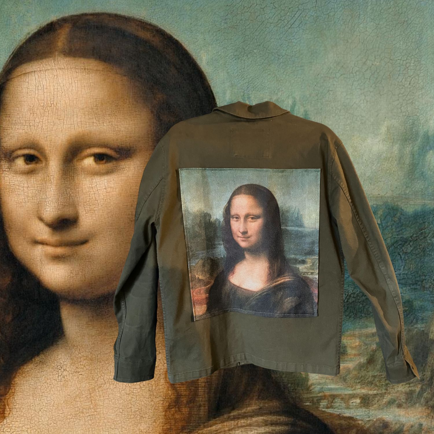 Veste Mona Lisa : l’icône revisitée