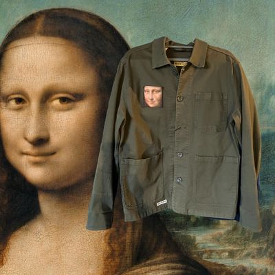 Veste Mona Lisa : l’icône revisitée