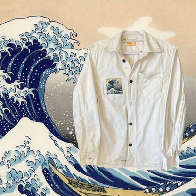 Veste Hokusai : L'art de la grande vague