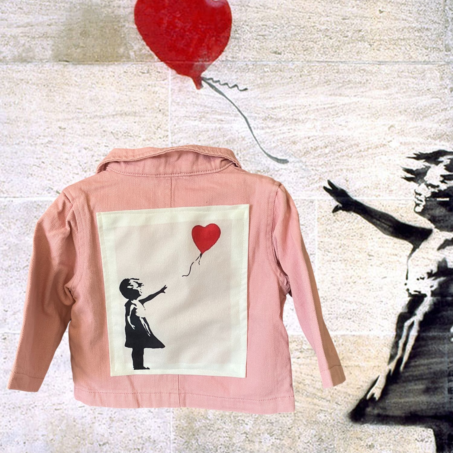 Veste bébé Banksy : poésie et innocence