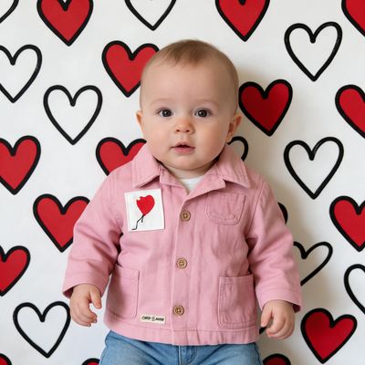 Veste bébé Banksy : poésie et innocence