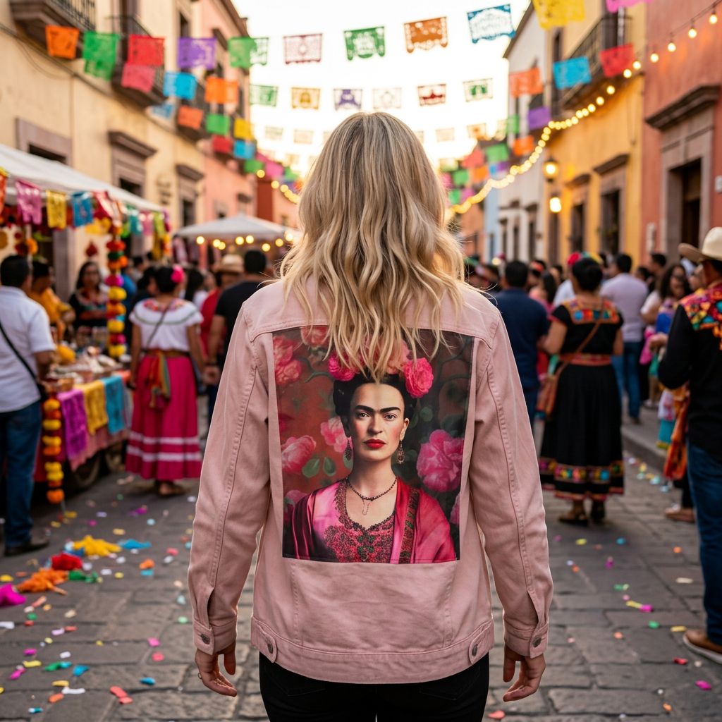 Veste Frida: L'art et la force au quotidien