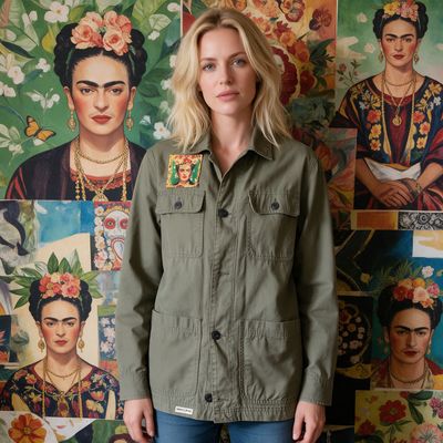 Veste Frida: L'art et la force au quotidien