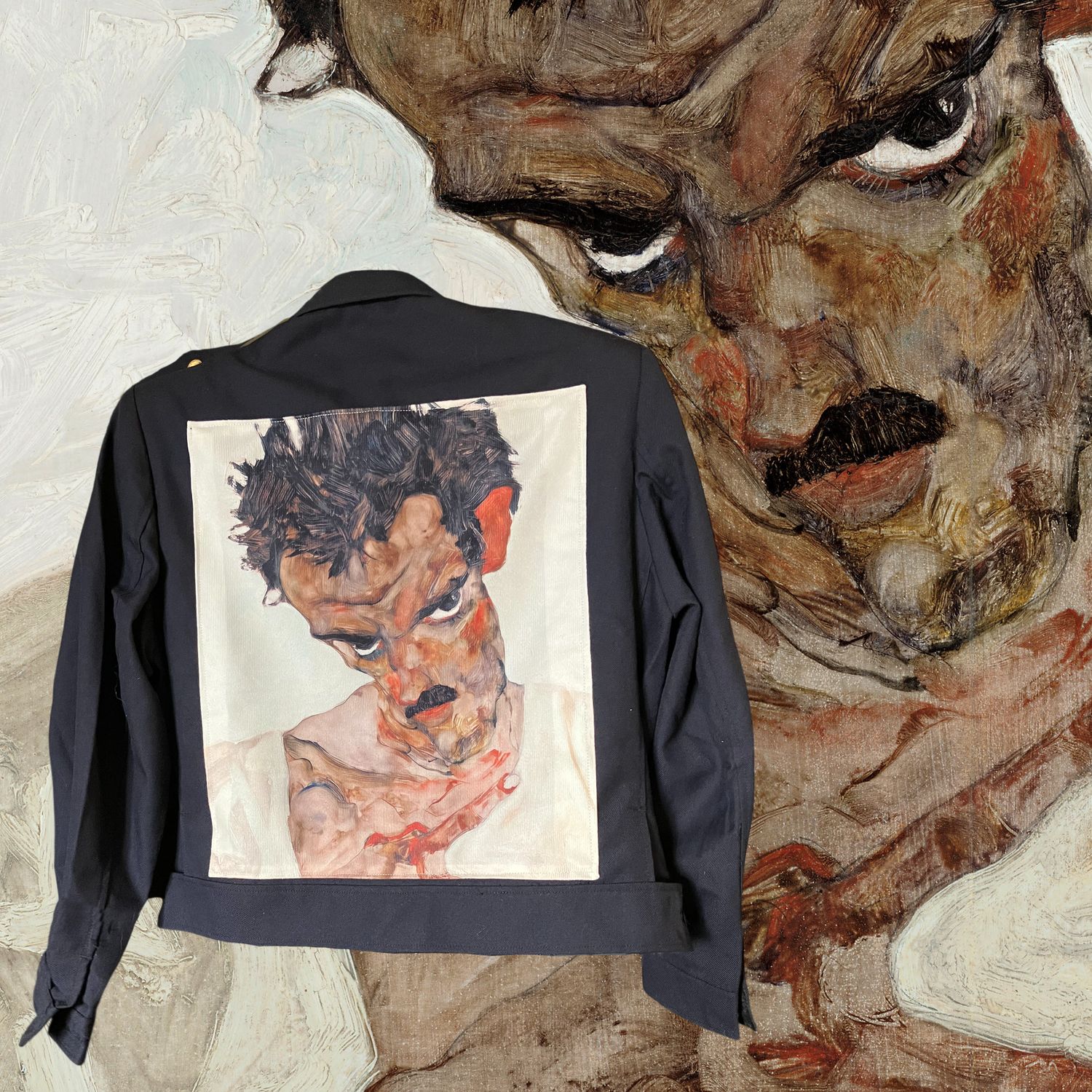 Blouson Egon Schiele : L’art du regard intérieur