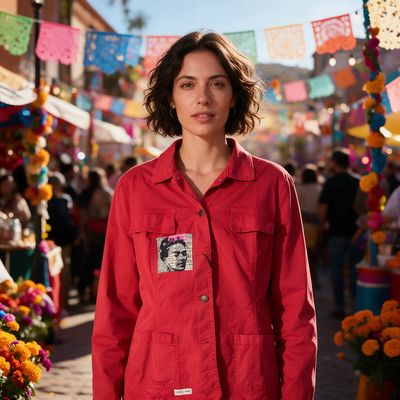 Veste Frida: L'art et la force au quotidien
