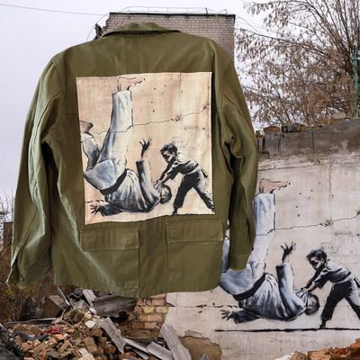 Veste Banksy : Le streetart sur vos épaules